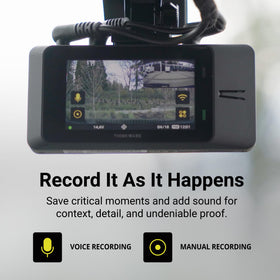 Thinkware ARC privacy lock keeps footage accessible only to the vehicle owner.
