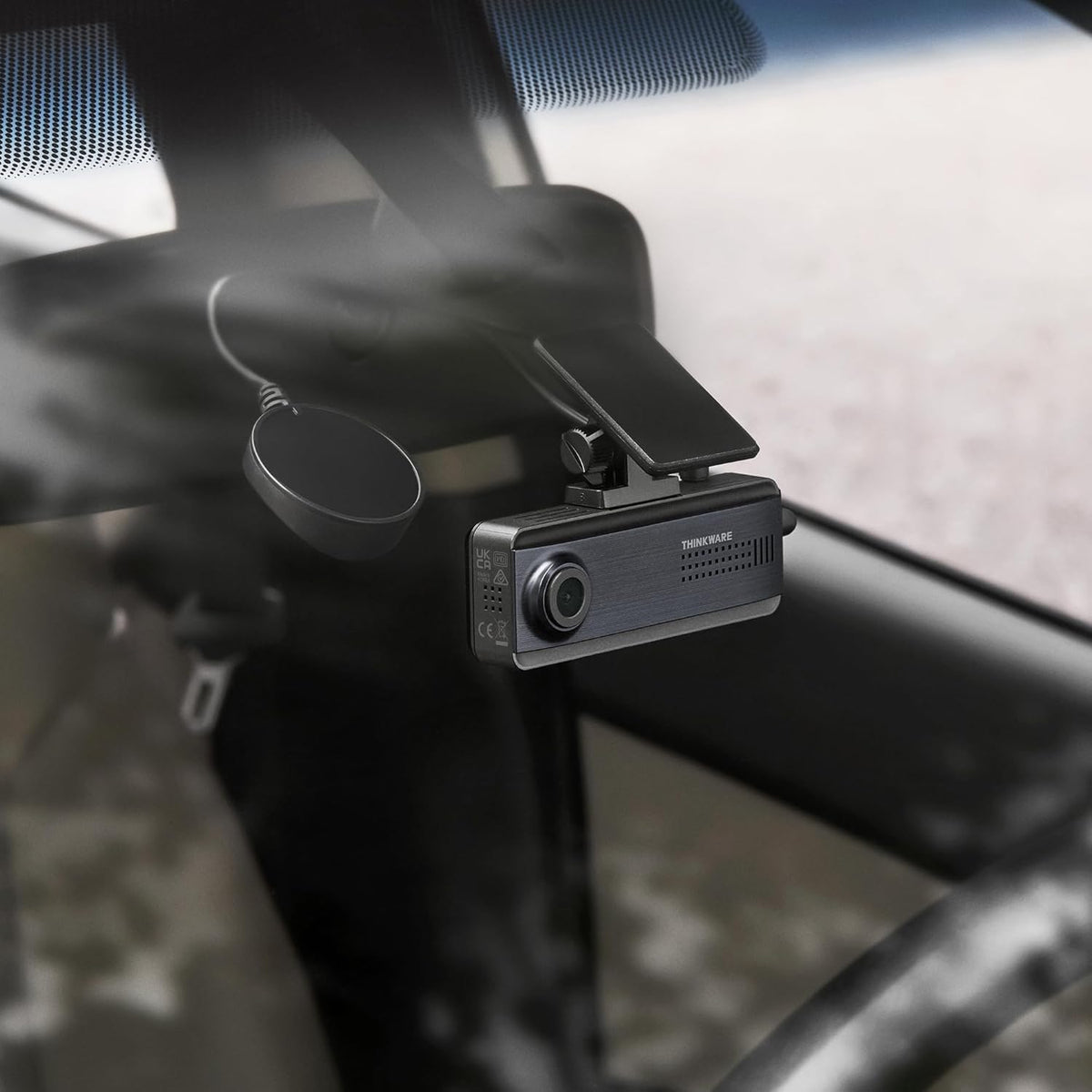 THINKWARE Q200 included accessories simplify installation and setup.