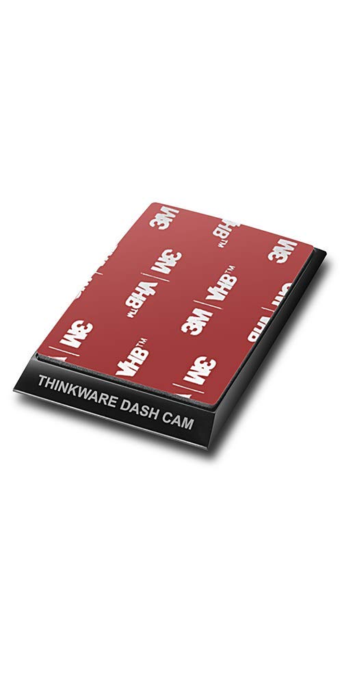 Thinkware U1000 mount on windshield for discreet, secure dash cam operation.