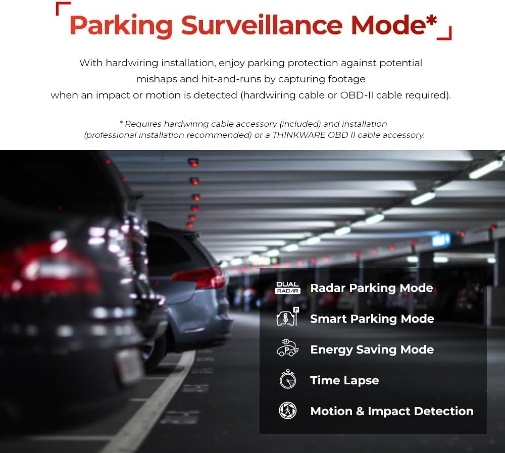 Thinkware U3000 GPS map data shows speed and location context.
