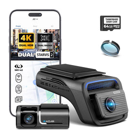 THINKWARE U3000 PRO front camera 4K view for crisp road footage