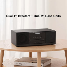 THINKYA built-in CD player evokes nostalgia while delivering modern audio.