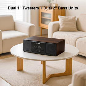 THINKYA CD tray loading supports CD-R/RW and MP3 playback.