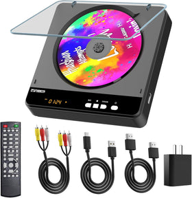 THINKYA front panel view showing buttons and disc slot for easy use