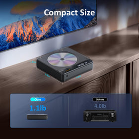 THINKYA in a dorm room or travel bag showing portable entertainment benefits