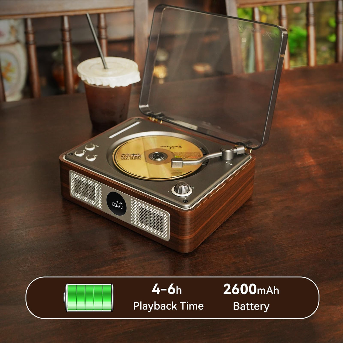 THINKYA Y11 remote and panel buttons illustrating easy remote control playback