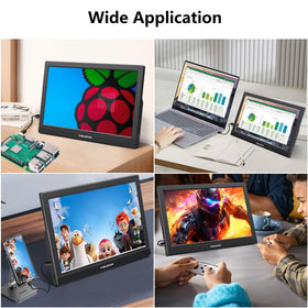 Thinlerain travel-friendly monitor packed for easy transport