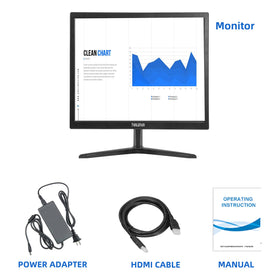 Thinlerain 17-inch monitor ideal for PS4, Switch, and casual gaming