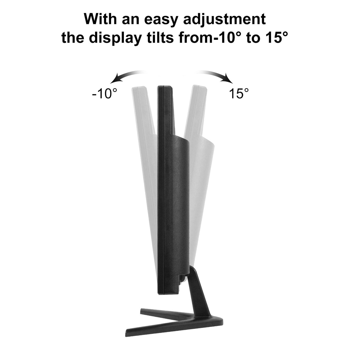Thinlerain 17-inch monitor with VESA mount for versatile placement