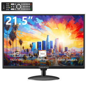 Thinlerain 21.5-inch monitor front view for clear office work.