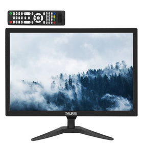 Thinlerain front view of 20-inch monitor showing clear 1600x900 image and easy readability