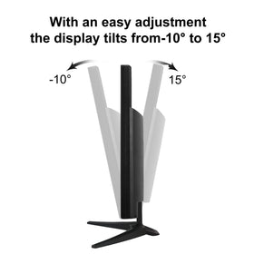 Thinlerain mounted on wall demonstrating VESA mount use for surveillance or signage