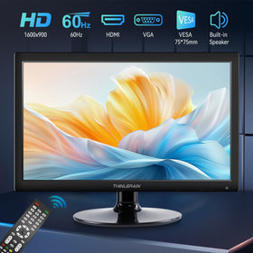 Thinlerain Thinlerian 17.3-inch monitor left side shows a slim desk-friendly profile