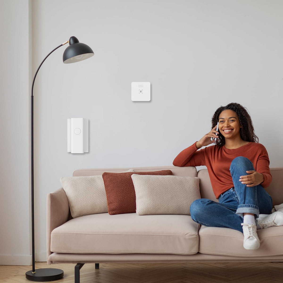 Mounting and routines are easy with on-device controls for quick setup.
