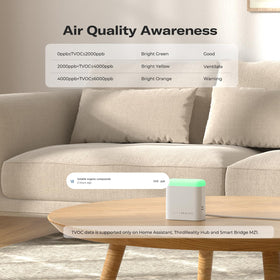 THIRDREALITY R3 paired near a Zigbee hub showing mesh strengthening benefit and integrated control