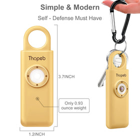 Thopeb 360 swivel attachment: versatile carry on keys, bags, or belts.
