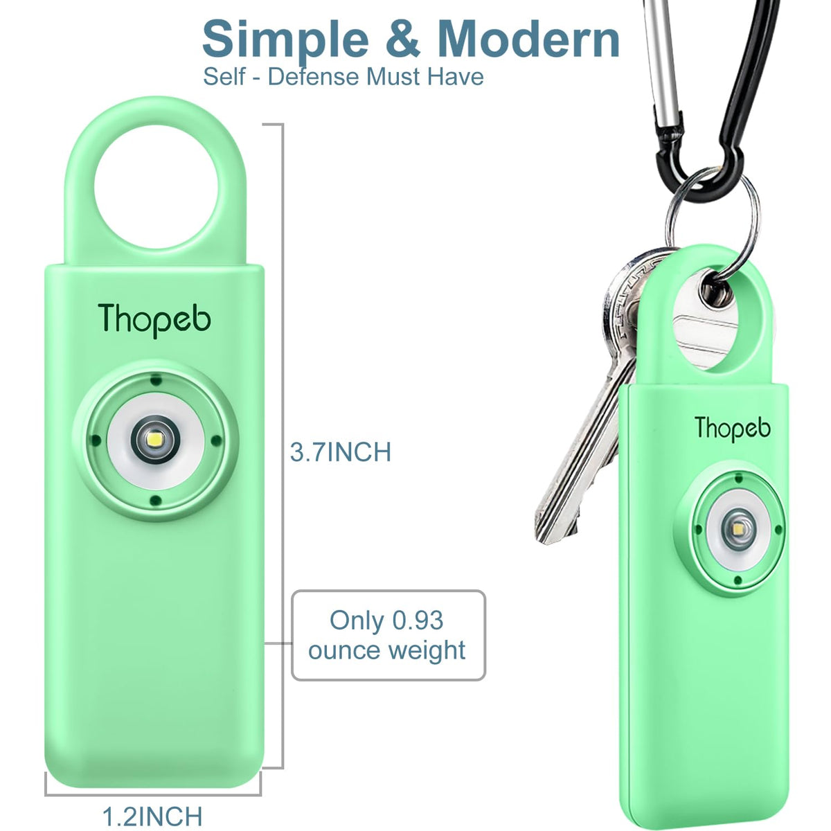 Thopeb IP54 weather-ready build protects against rain and splashes during use.