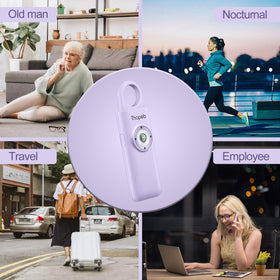 Thopeb keychain wearability fits pockets, bags, and belts for discreet safety