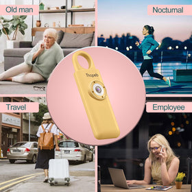 Thopeb metallic gold design: stylish safety tool to carry everywhere.