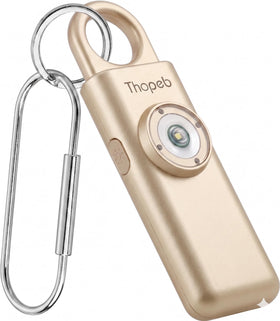 Thopeb personal alarm with 135dB siren for quick safety alerts