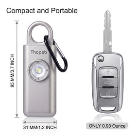 Close-up of Thopeb pull-pin activation for quick safety access.