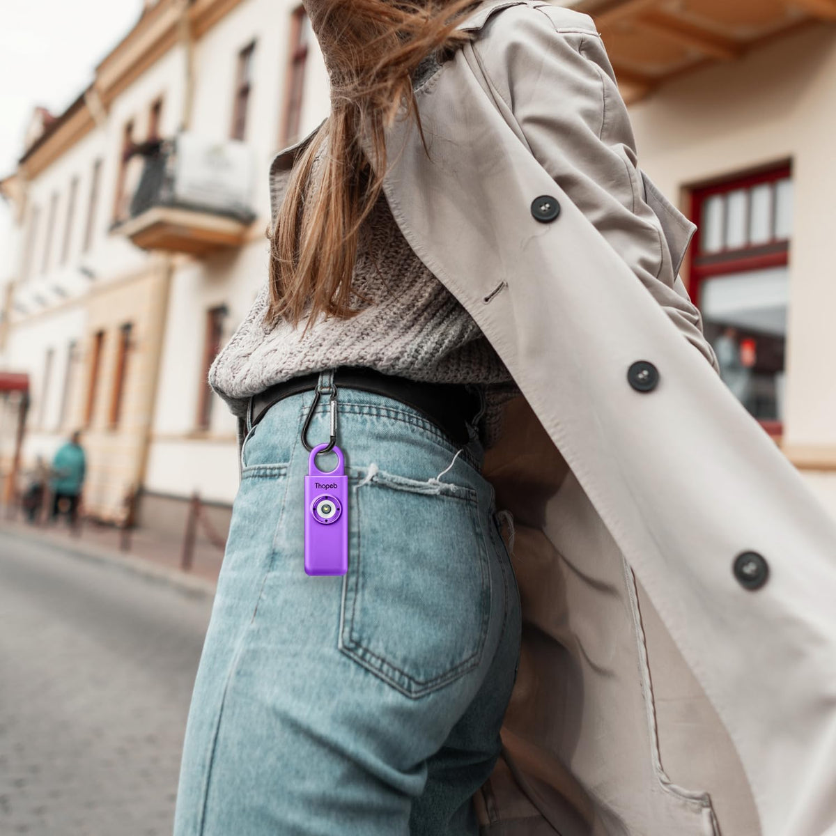 Thopeb pull-pin activation ensures intentional use without accidental triggering
