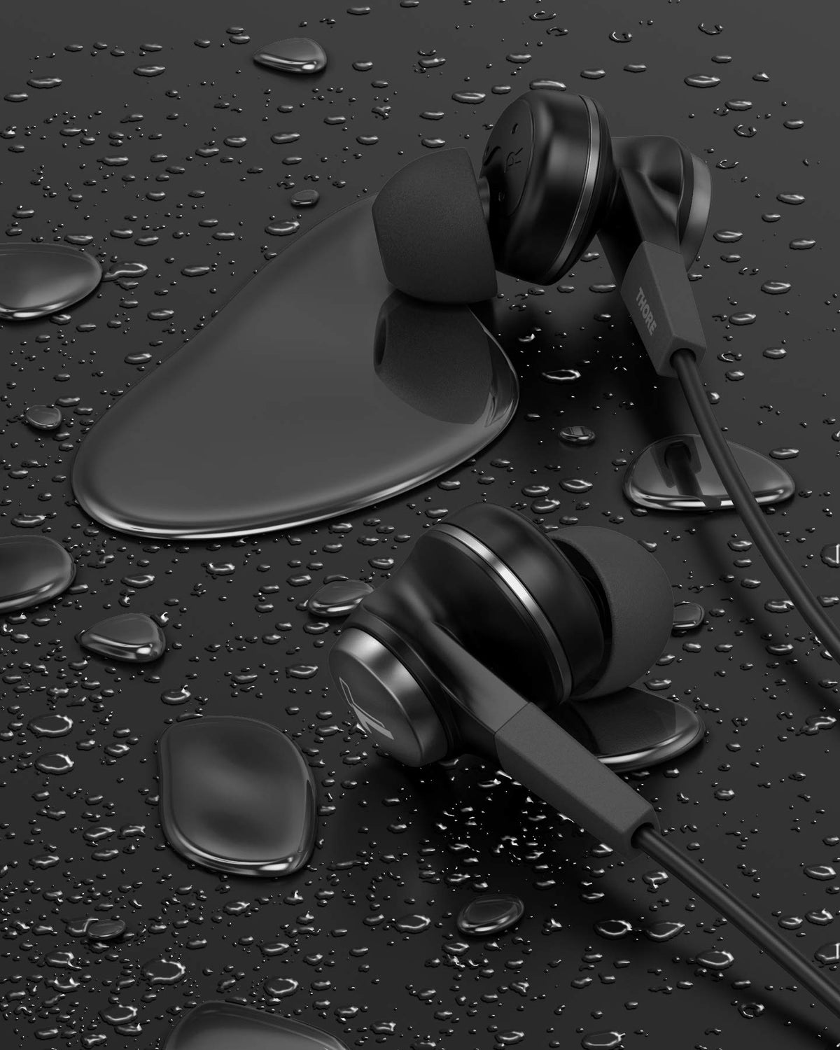 Thore earphones 11mm dynamic driver delivers crisp highs and balanced mids