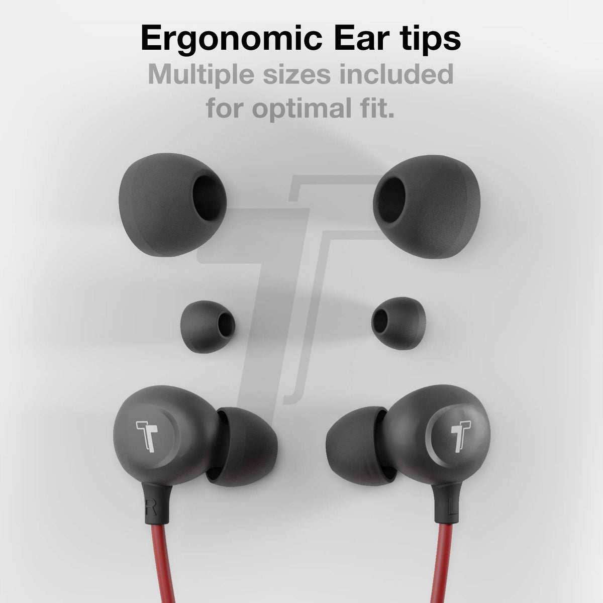 HD audio clarity and noise isolation from Thore lightning earphones.