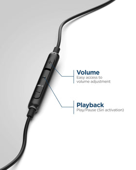 Thore earphones with TPU-reinforced cord for durable, long-lasting use
