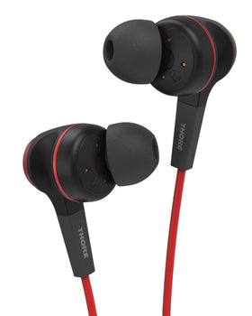 Thore earphones are sweat and water resistant for workouts