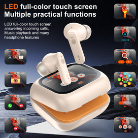 THREE PEACHES LED battery display shows real time charge