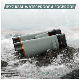 Three Triping 10x42 ED binoculars ergonomic eyecups for comfortable wear