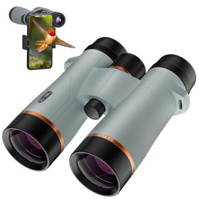 Three Triping 10x42 ED binoculars front view for rugged outdoor use