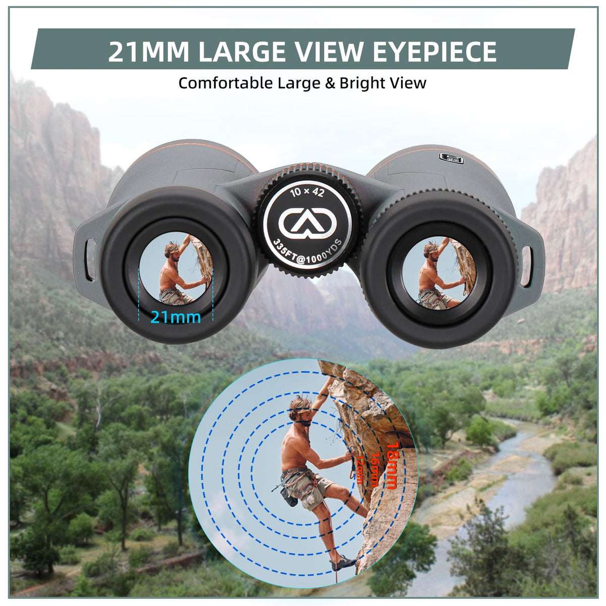Three Triping 10x42 ED binoculars low-light performance aids dusk wildlife viewing