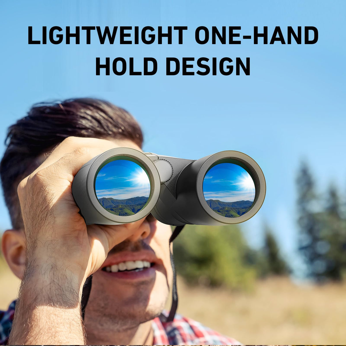 Three Triping eyeglass friendly eye cups support comfortable viewing with glasses