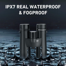 Three Triping phone adapter enables quick photo capture with the binoculars.