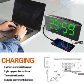 ThreeH dual alarms help couples wake on different schedules.
