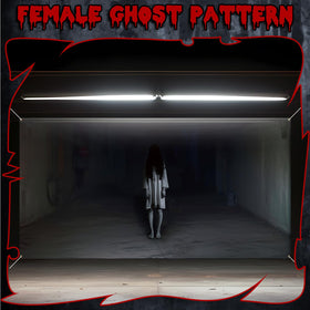 Threehoney ghost banner in durable polyester for outdoor use