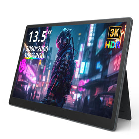 Thrygo portable monitor 13.5-inch front view for on-the-go work.