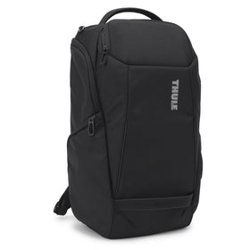Thule Accent Backpack front view with organized pockets and streamlined silhouette.