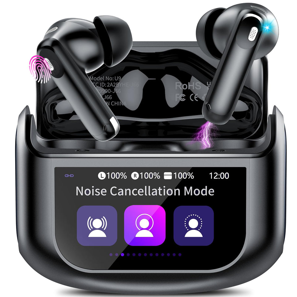 Thunelec front packaging showing earbuds and case, highlighting premium look and portability