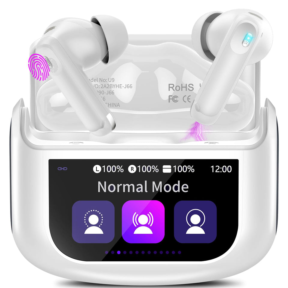 Thunelec front view charging case showing sleek design and easy access benefits