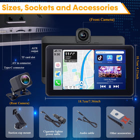 Thybro upgrade for older cars adds modern navigation and backup features.