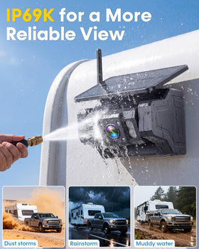 Thybro ideal for RVs, horse trailers, and camping trips.