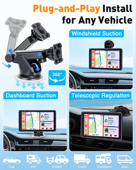 Thybro side profile highlighting slim design and dashboard compatibility benefits
