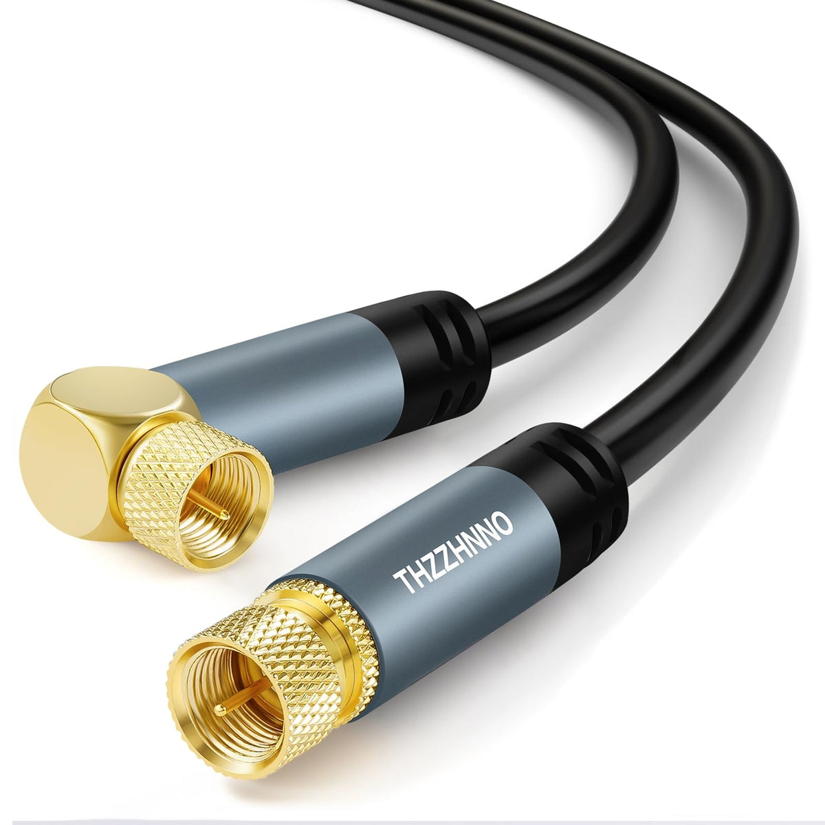 Thzzhnno front packaging showing cable and connector, reliable connection benefit