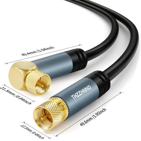 Thzzhnno coaxial cross-section showing foil and braid shielding, reduces interference
