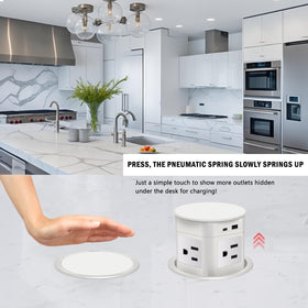 TIANDIGP-kitchen-office-use keeps countertops clean with hidden outlets.