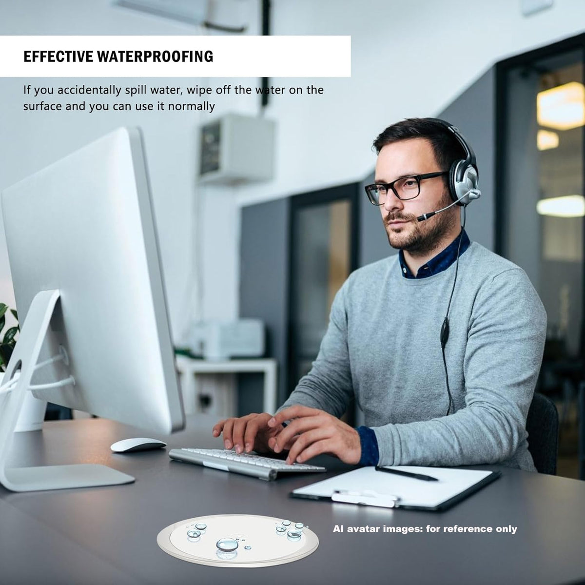 TIANDIGP-splash-resistant surface withstands spills in busy spaces.