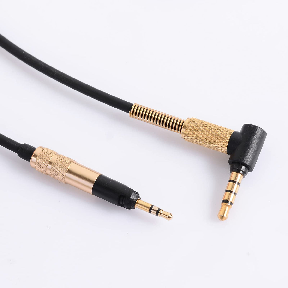 Tiandirenhe close-up of gold-plated 3.5mm plug for reliable corrosion-resistant contact